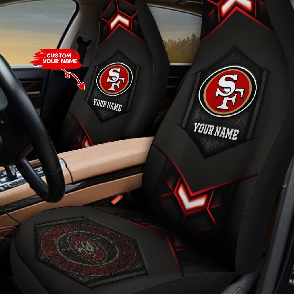 San Francisco 49ers Personalized Car Seat Covers BG428