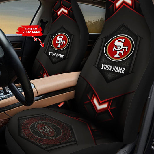 San Francisco 49ers Personalized Car Seat Covers BG428