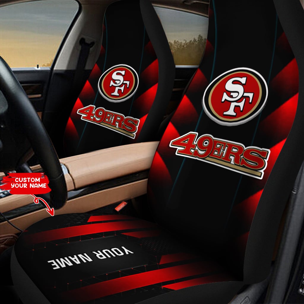 San Francisco 49ers Personalized Car Seat Covers BG470