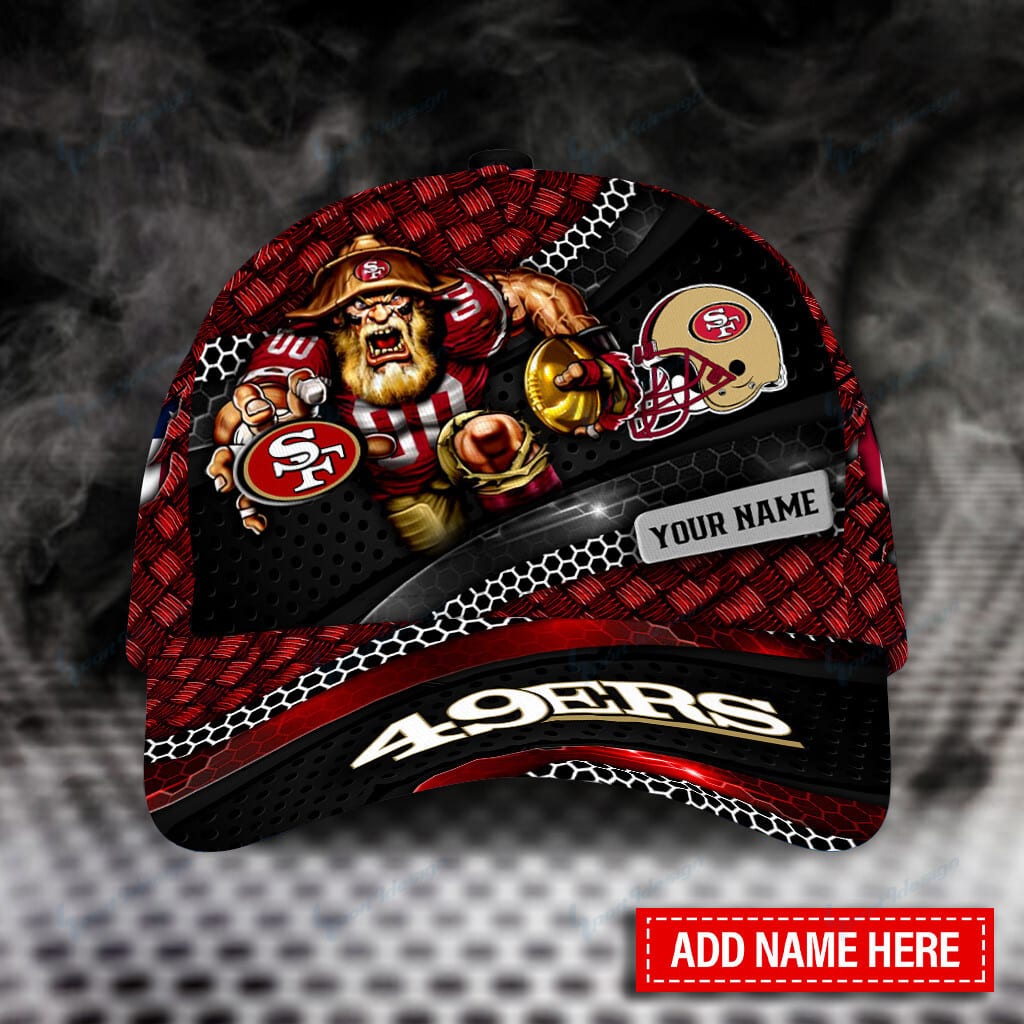 San Francisco 49ers Personalized Classic Cap BG562
