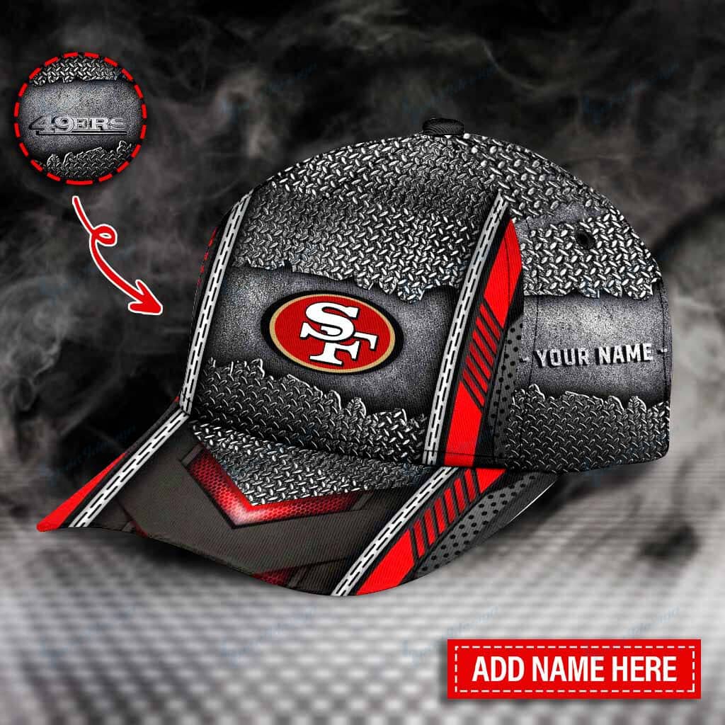 San Francisco 49ers Personalized Classic Cap BG572