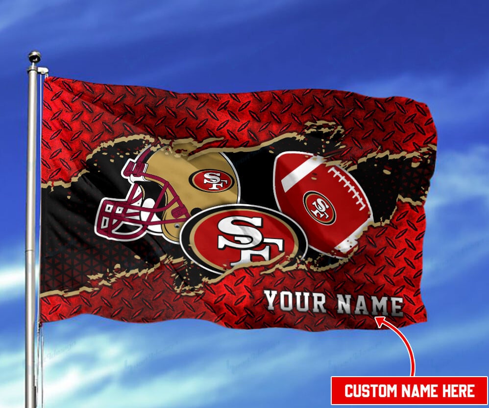 San Francisco 49ers Personalized Flag 129