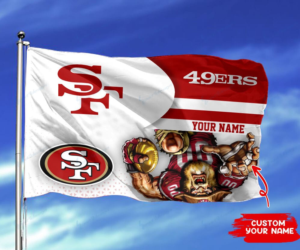 San Francisco 49ers Personalized Flag 198