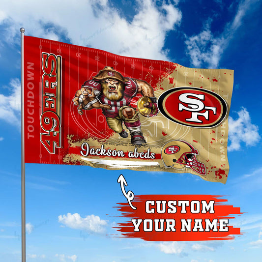 San Francisco 49ers Personalized Flag 263