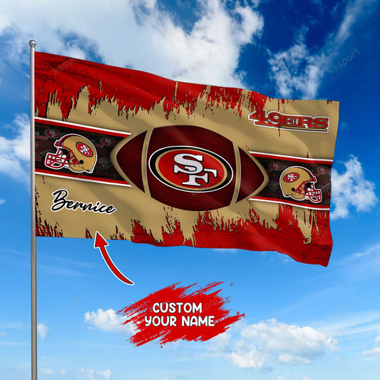 San Francisco 49ers Personalized Flag 399