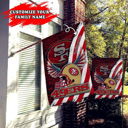 San Francisco 49ers Personalized Flag 468