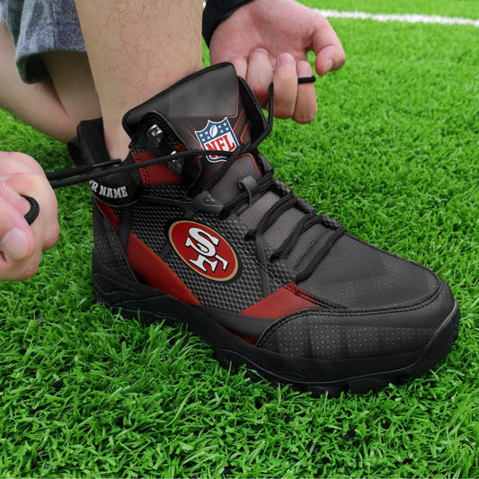 San Francisco 49ers Personalized Hiking Shoes 29