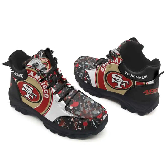 San Francisco 49ers Personalized Hiking Shoes 56