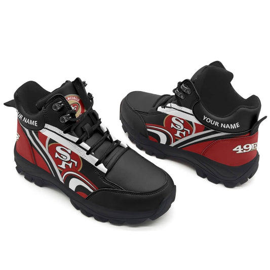 San Francisco 49ers Personalized Hiking Shoes 58