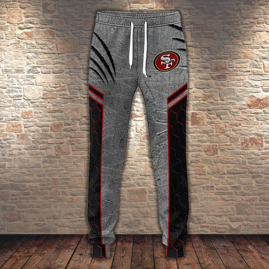 San Francisco 49ers Personalized Hoodie and Jogger Set BG843