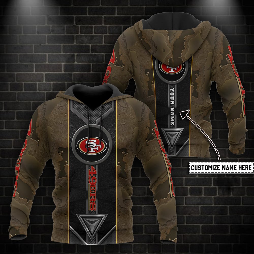 San Francisco 49ers Personalized Hoodie BB07