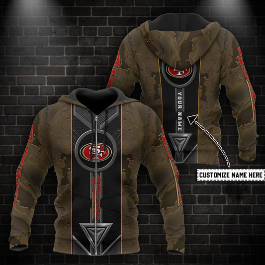 San Francisco 49ers Personalized Hoodie BB07
