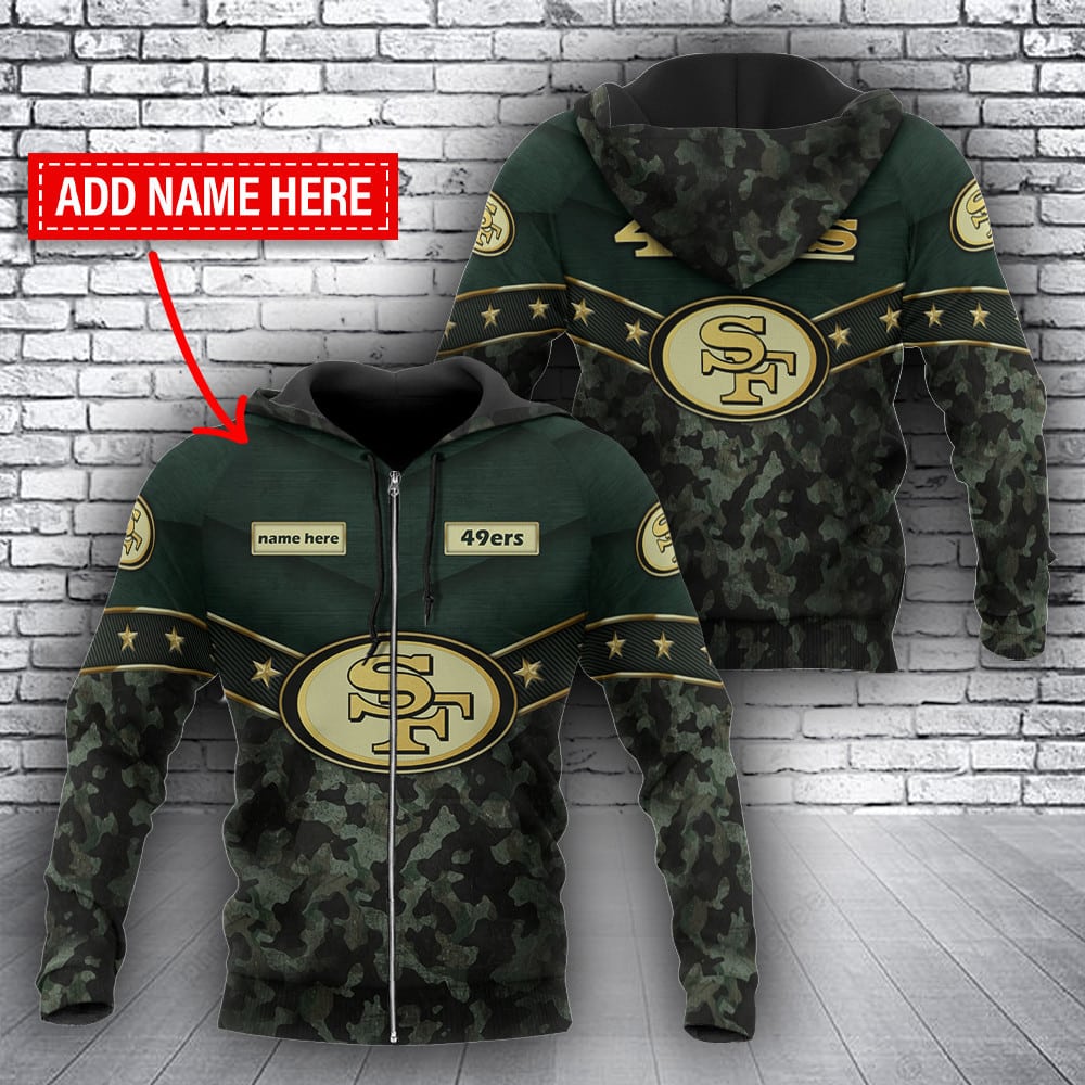 San Francisco 49ers Personalized Hoodie BB135