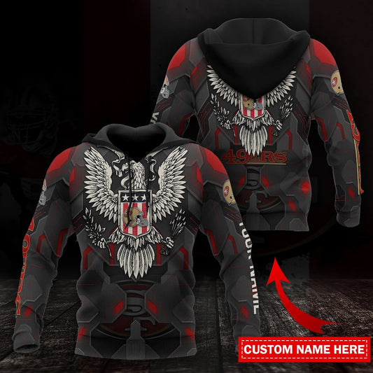 San Francisco 49ers Personalized Hoodie BB239