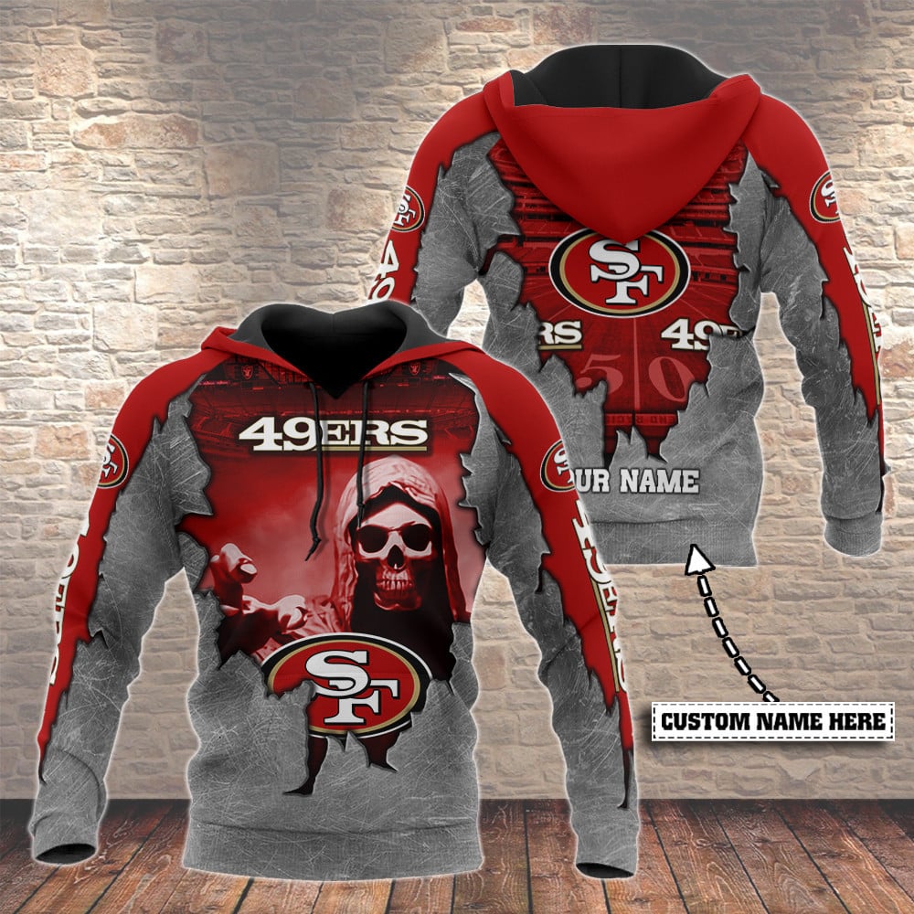 San Francisco 49ers Personalized Hoodie BB297