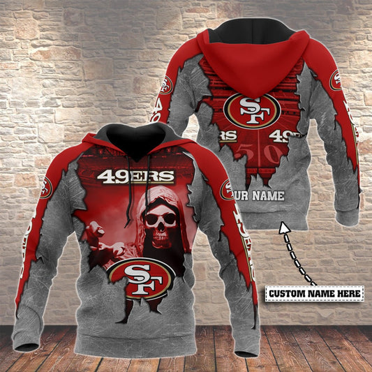 San Francisco 49ers Personalized Hoodie BB297