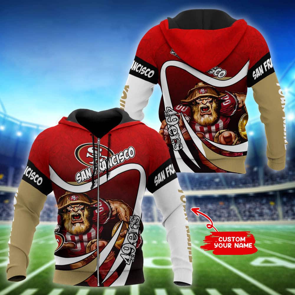 San Francisco 49ers Personalized Hoodie BB302