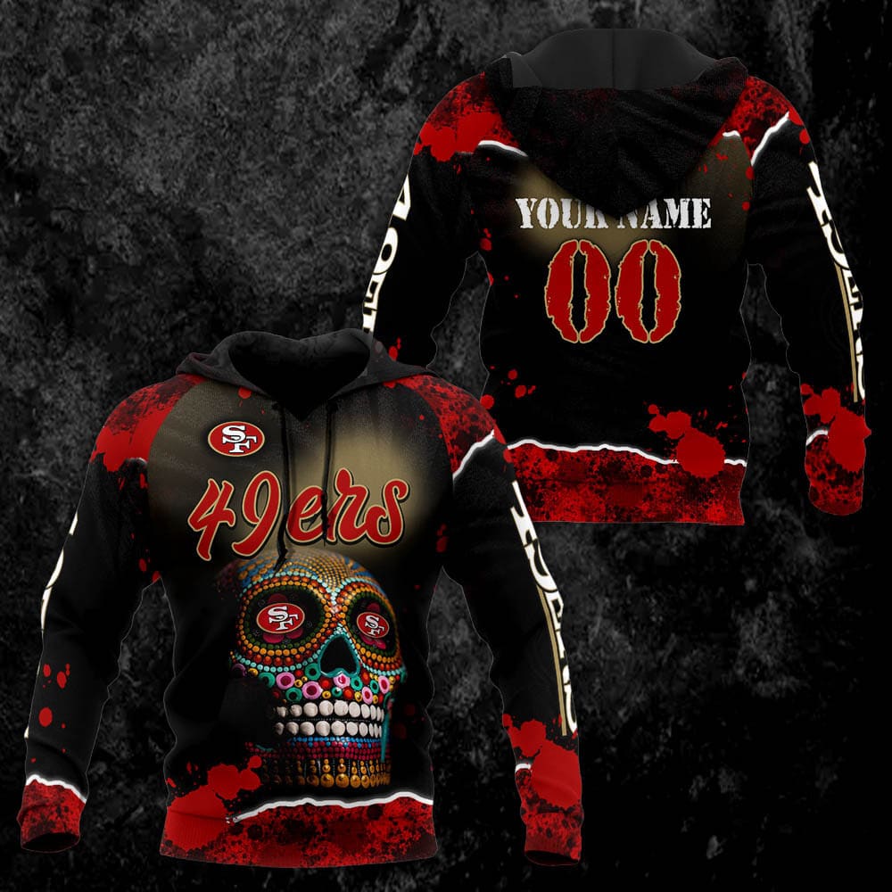 San Francisco 49ers Personalized Hoodie BB377