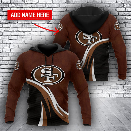 San Francisco 49ers Personalized Hoodie BB401