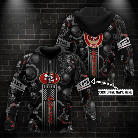 San Francisco 49ers Personalized Hoodie BB41