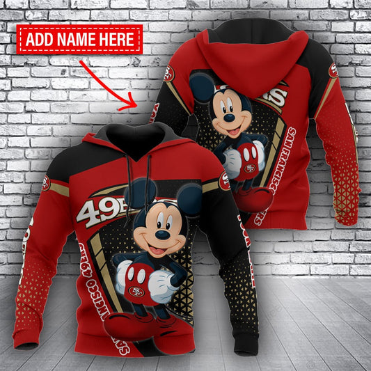 San Francisco 49ers Personalized Hoodie BB488