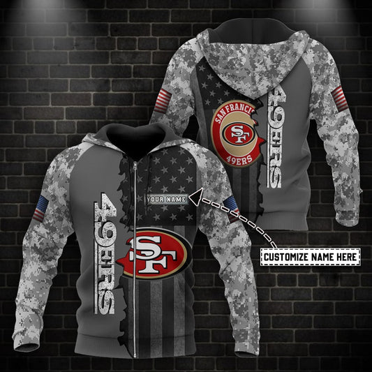 San Francisco 49ers Personalized Hoodie BB87