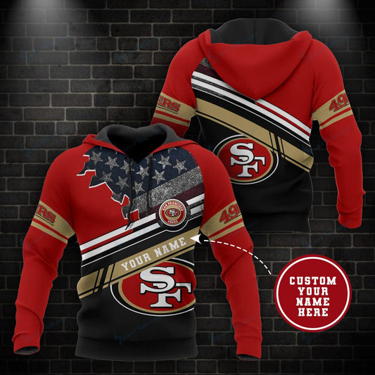 San Francisco 49ers Personalized Hoodie BG478