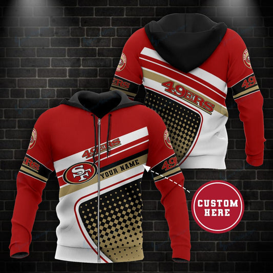 San Francisco 49ers Personalized Hoodie BG526