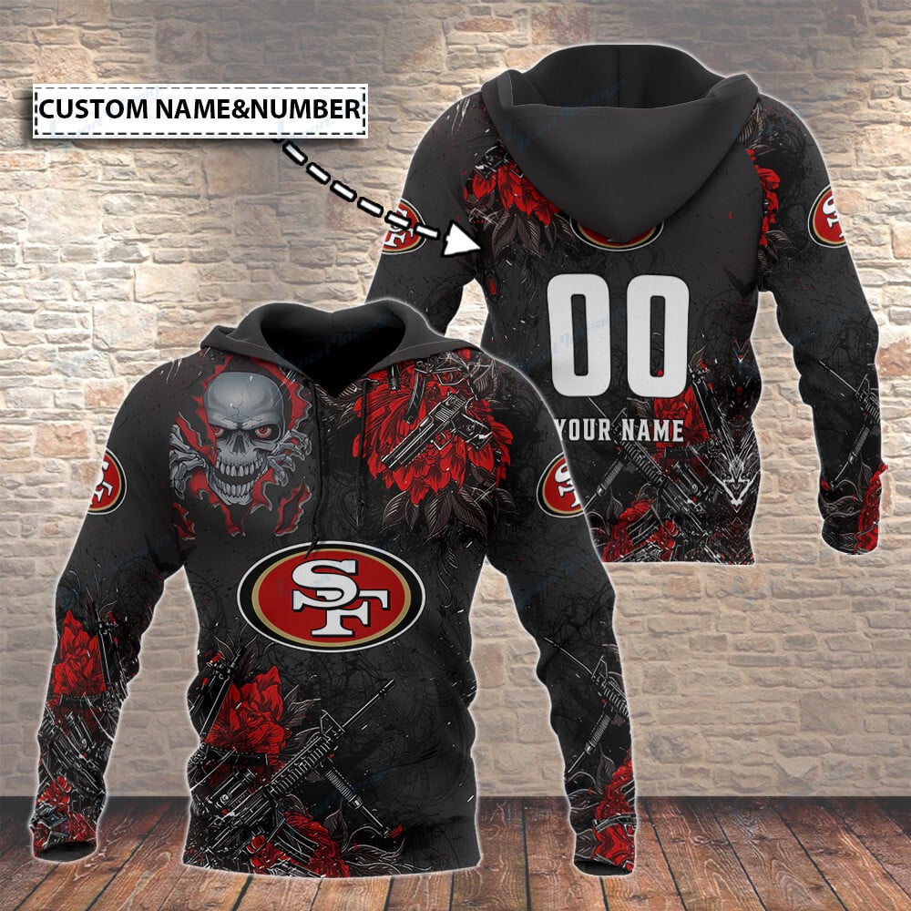 San Francisco 49ers Personalized Hoodie BG694