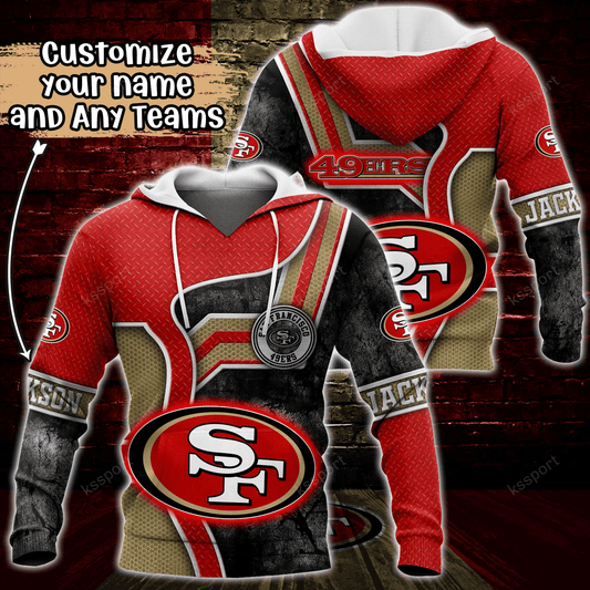 San Francisco 49ers Personalized Hoodie BG911
