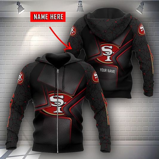 San Francisco 49ers Personalized Hoodie BG979