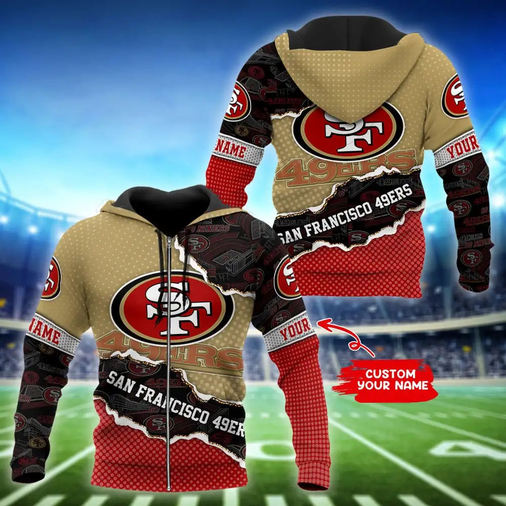 San Francisco 49ers Personalized Hoodie BG994