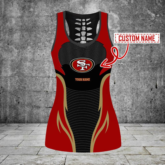 San Francisco 49ers Personalized Leggings And Tank Top BG97