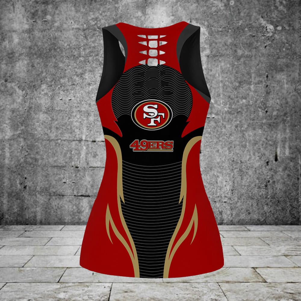 San Francisco 49ers Personalized Leggings And Tank Top BG97