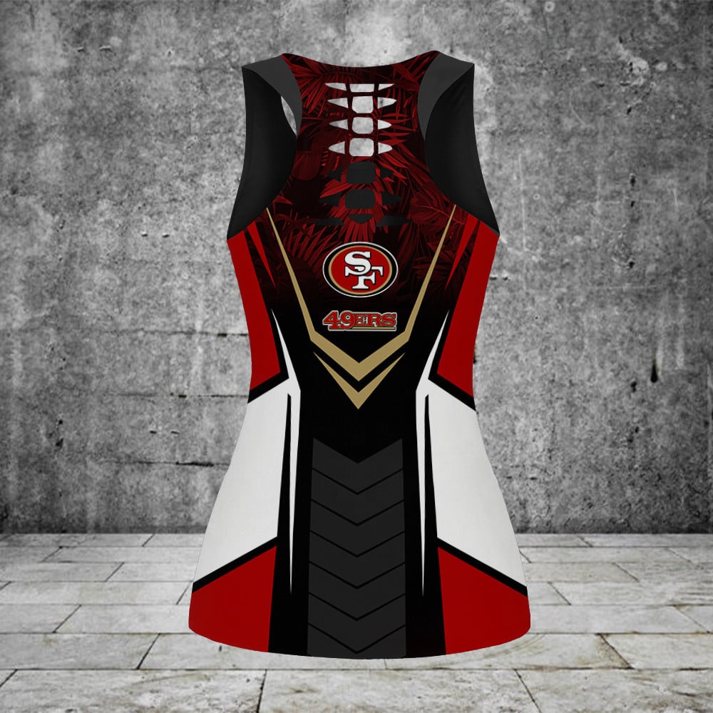 San Francisco 49ers Personalized Leggings And Tank Top BG98