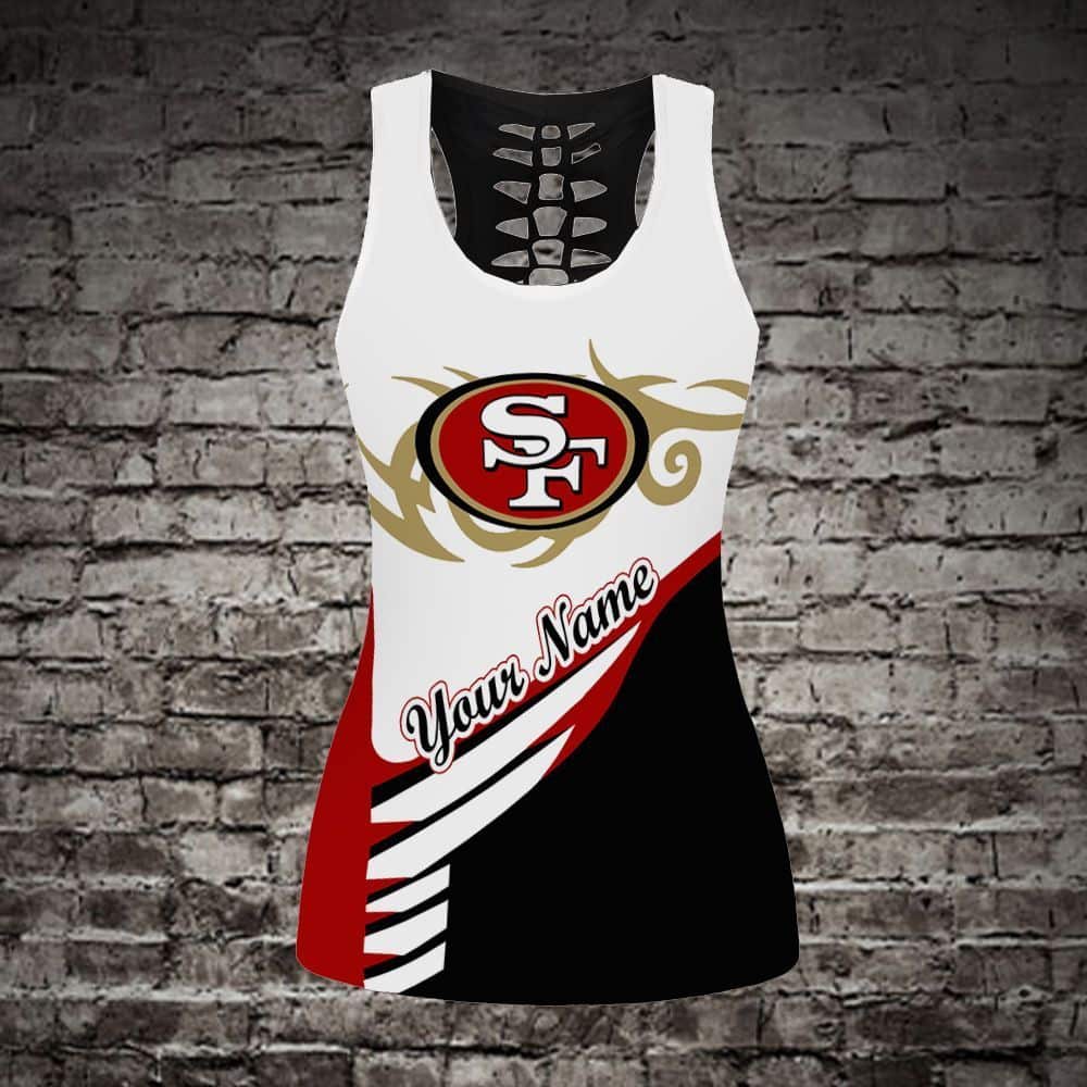 San Francisco 49ers Personalized Leggings/ Tank Top Limited 007