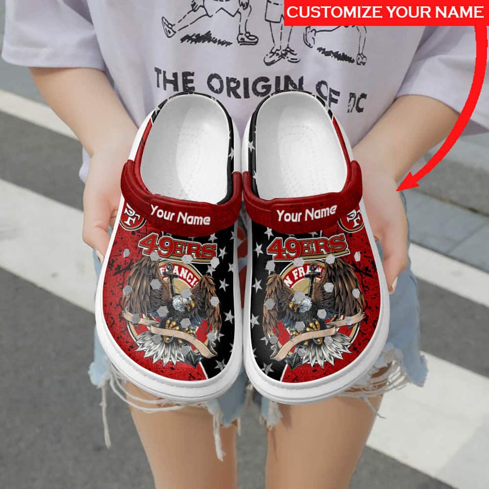 San Francisco 49ers Personalized Limited Clog BG104