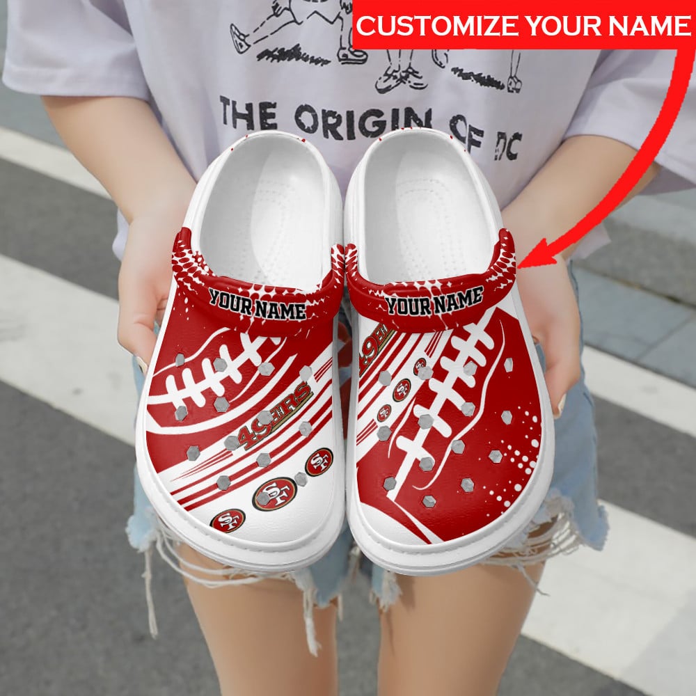 San Francisco 49ers Personalized Limited Clog BG115