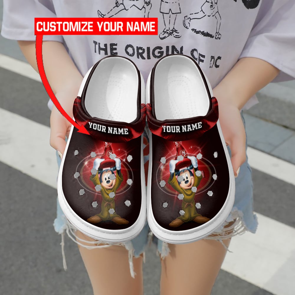 San Francisco 49ers Personalized Limited Clog BG187