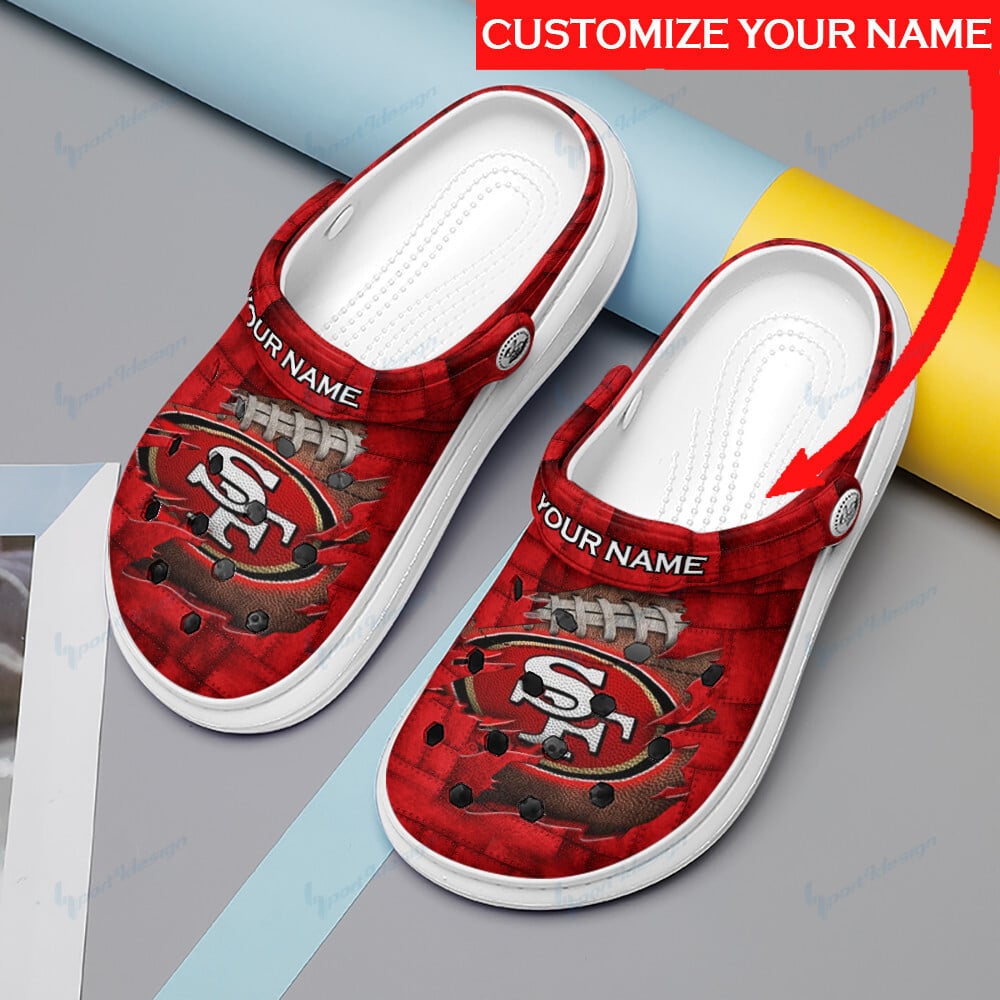 San Francisco 49ers Personalized Limited Clog BG29