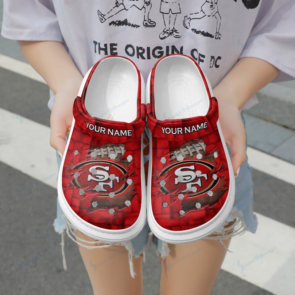 San Francisco 49ers Personalized Limited Clog BG29