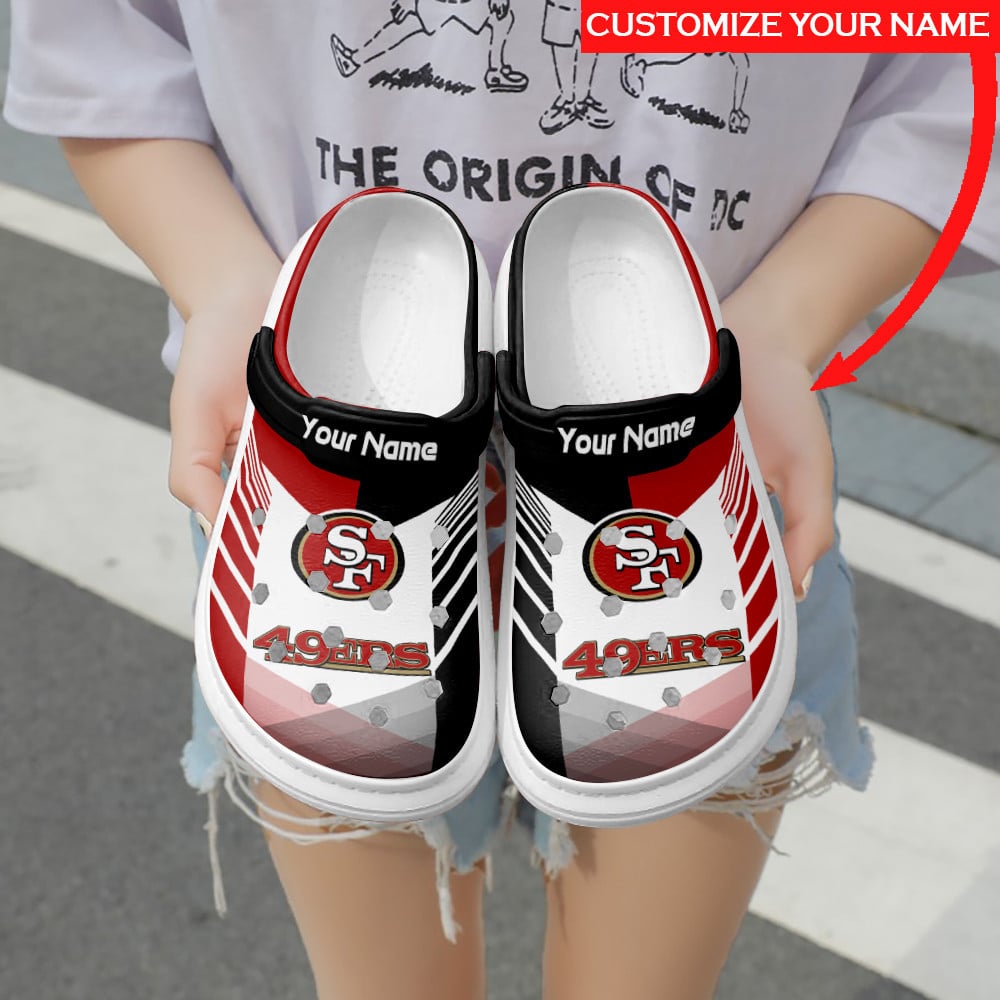 San Francisco 49ers Personalized Limited Clog BG79
