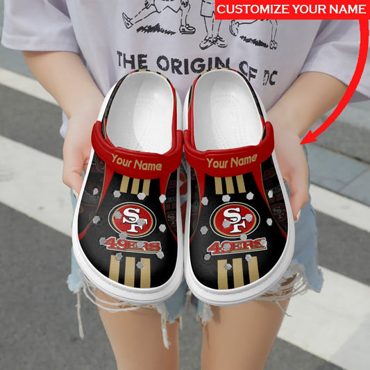 San Francisco 49ers Personalized Limited Clog BG84