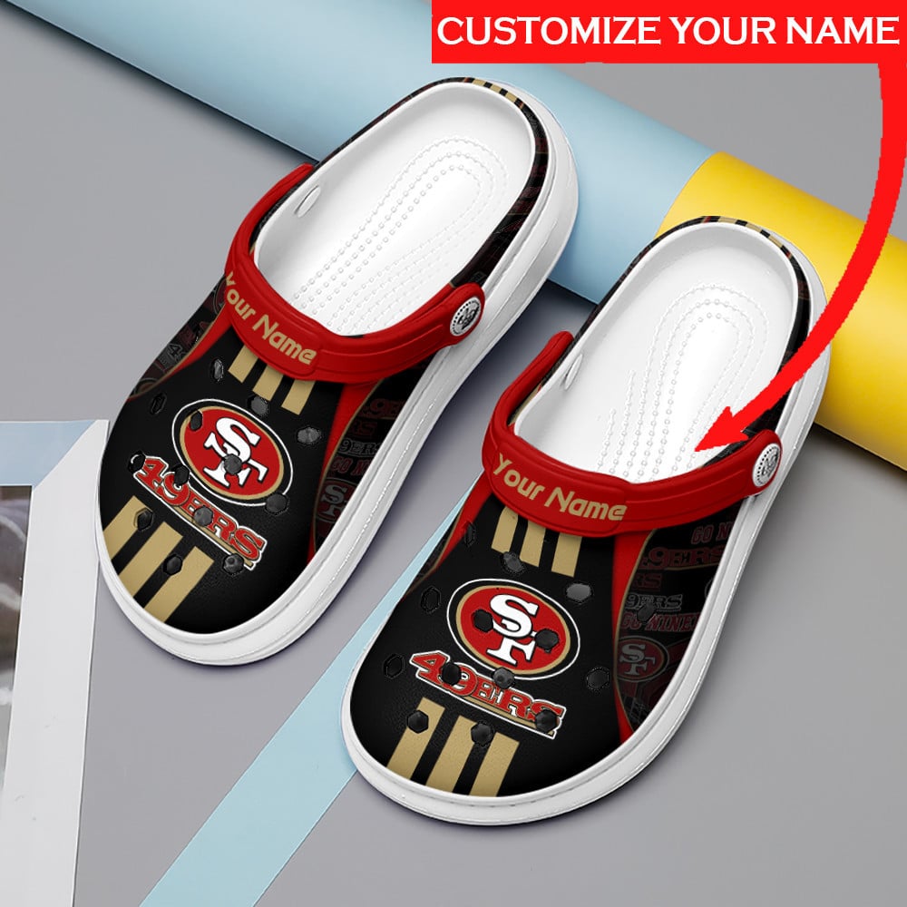 San Francisco 49ers Personalized Limited Clog BG84