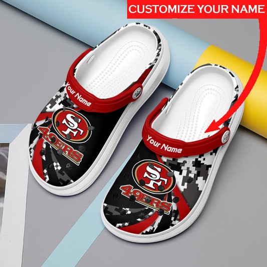 San Francisco 49ers Personalized Limited Clog BG89