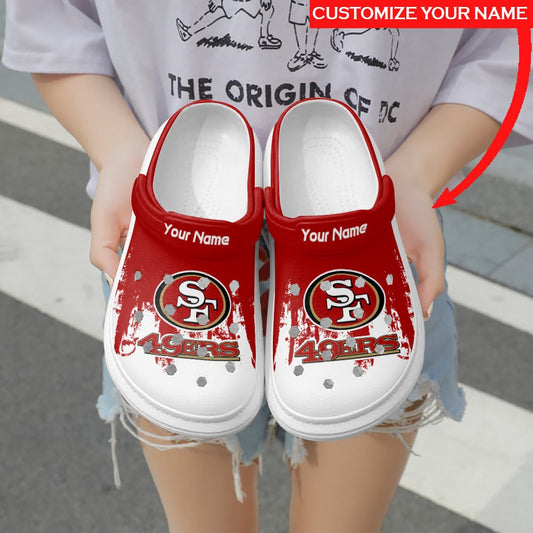 San Francisco 49ers Personalized Limited Clog BG95