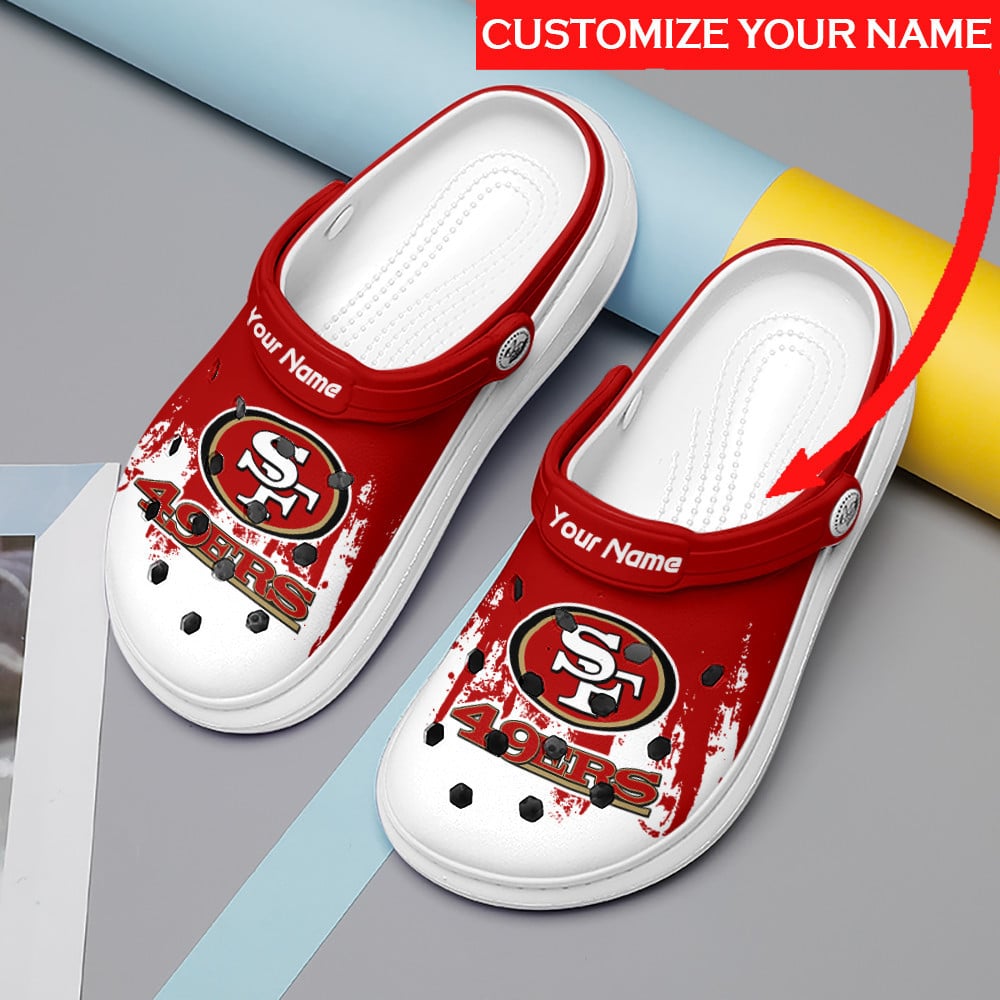 San Francisco 49ers Personalized Limited Clog BG95