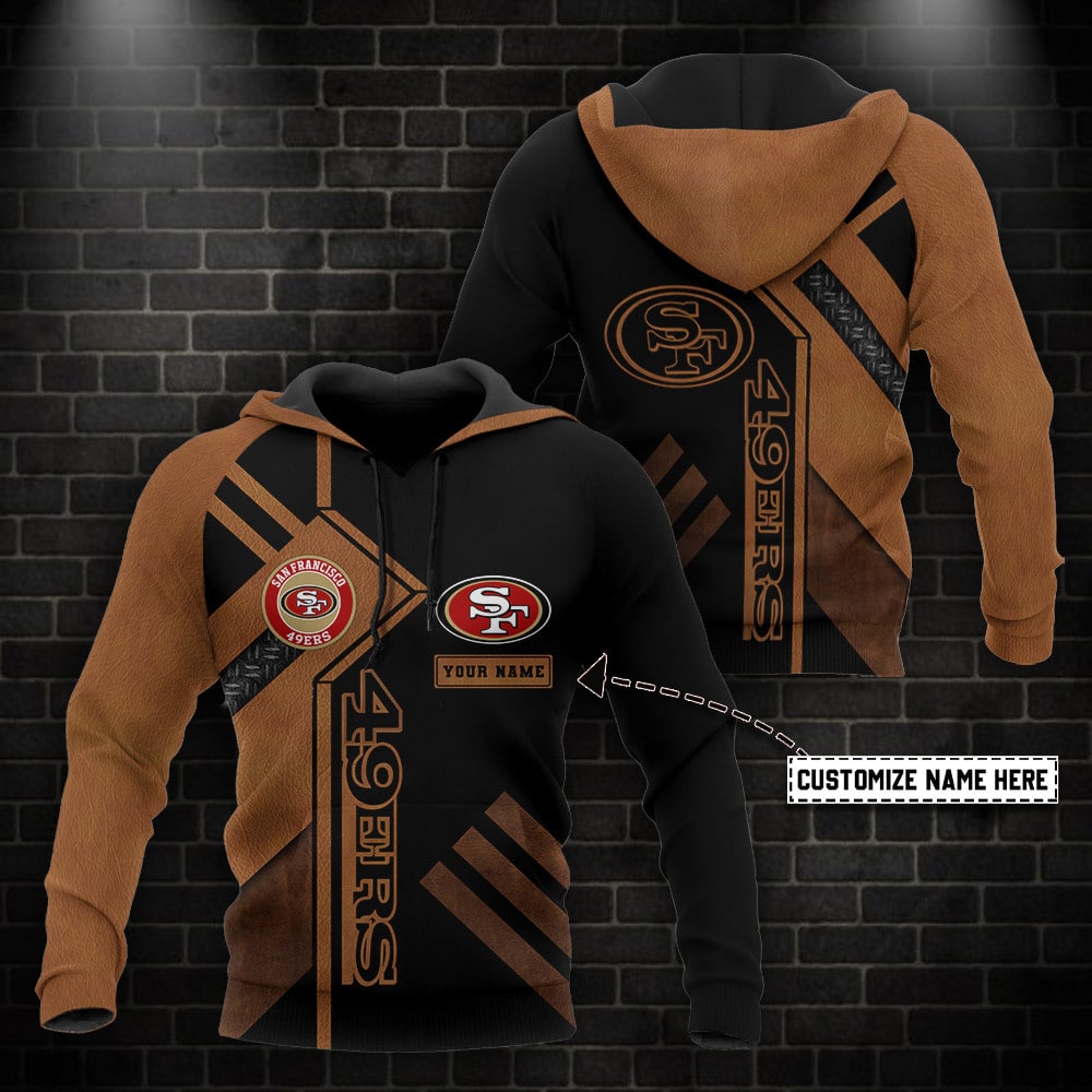 San Francisco 49ers Personalized Personalized Hoodie BB14