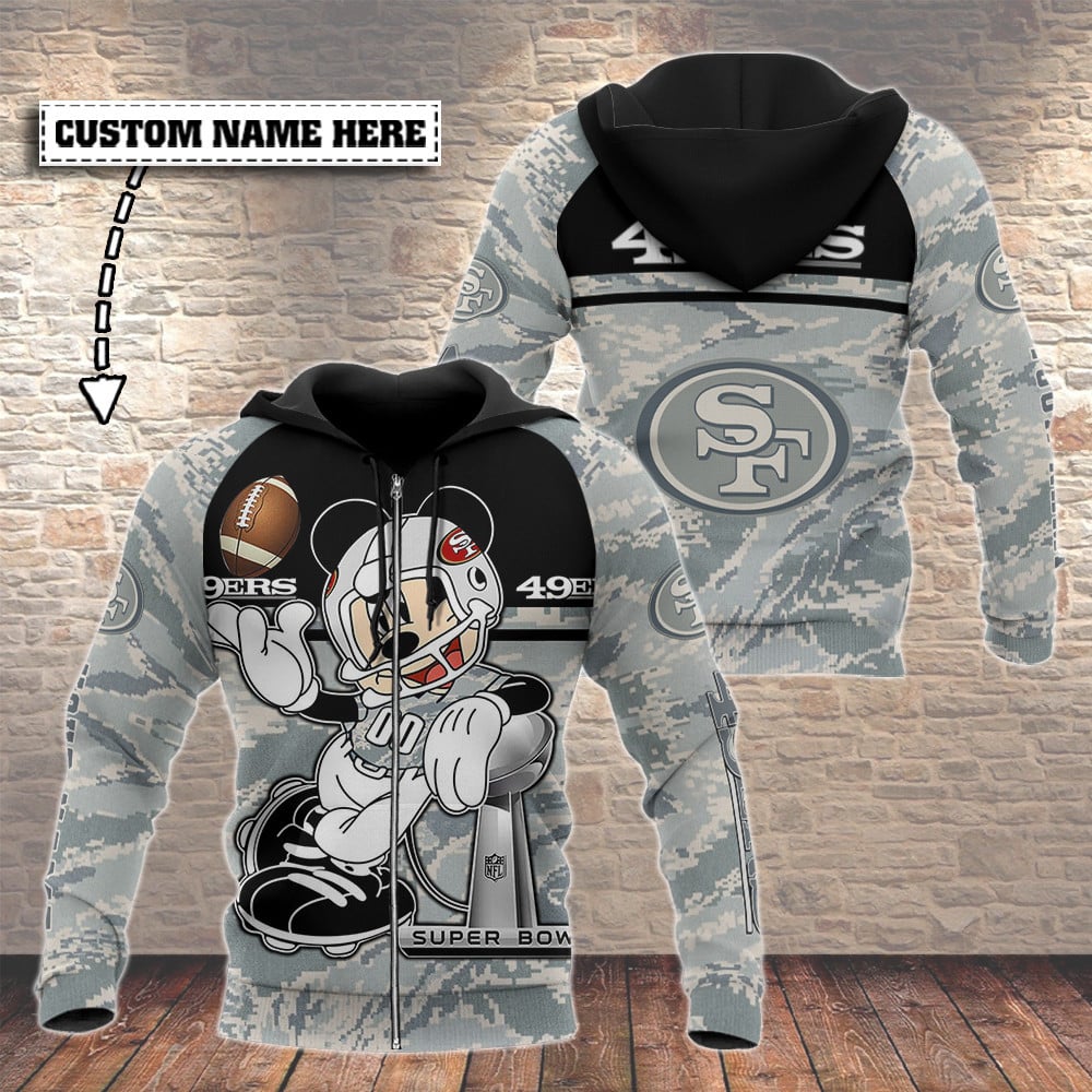 San Francisco 49ers Personalized Personalized Hoodie BB280