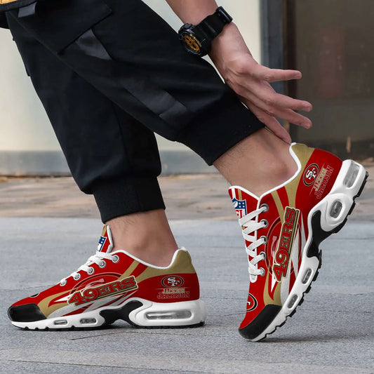 San Francisco 49ers Personalized Plus T-N Youth Sneakers BG107